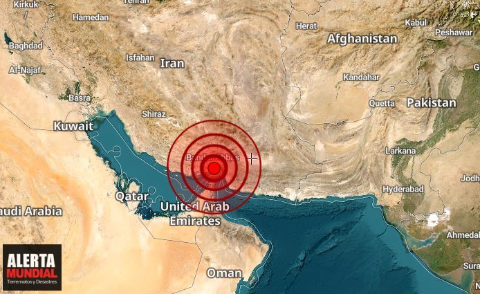 Varios sismos potentes sacude Irán en menos de 24 horas