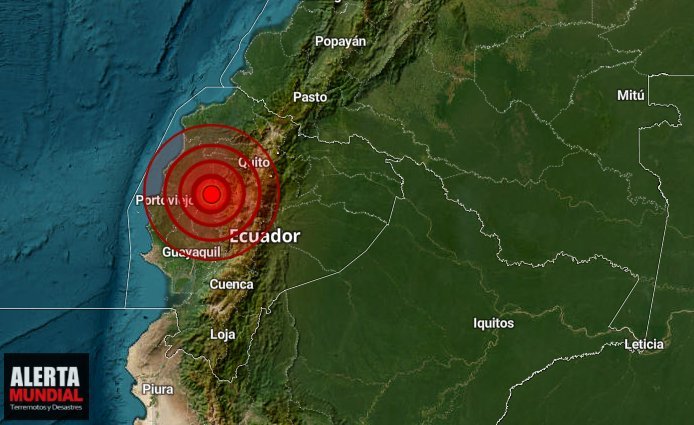 Tremendo sismo se percibió en Guayaquil y otras áreas del Ecuador ¡FUERTE!