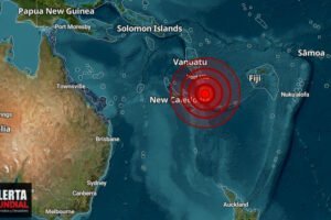 Fuerte terremoto de magnitud 7.1 sacude Vanuatu Tsunami Cesado
