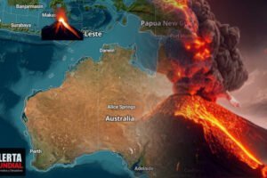 Fuerza eruptiva de un volcán en Indonesia obliga la evacuación de 2000 personas