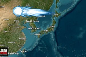 Se hizo de día en plena noche la extraña luz que iluminó los cielos de Beijing, China