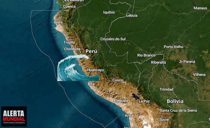 Se sale el mar en el Callao Las olas de menos de 2 metros causan daños en estructuras y calles