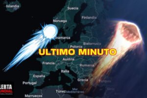 Un pequeño asteroide chocará contra la Tierra en Alemania con impresionante bola de fuego de doble explosión
