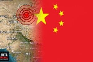 Ahora mismo fuerte temblor sacude Xinjiang, China