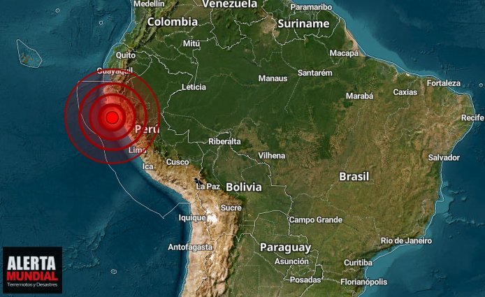 Fuerte sismo sacude La Libertad, Perú sin amenaza de tsunami