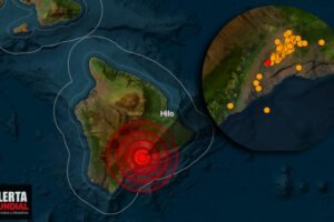 Mas de 500 temblores en menos de 24 horas ponen en alerta el volcán de Hawai