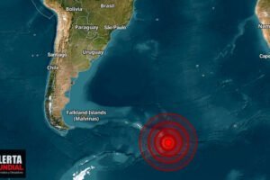 Sismo de considerable magnitud sacude las remotas Islas Sandwich del Sur a 800 kilómetros de Ushuaia
