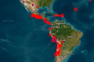 Actividad Sísmica en América Latina muy elevada este 12 de marzo de 2024 - EMSC