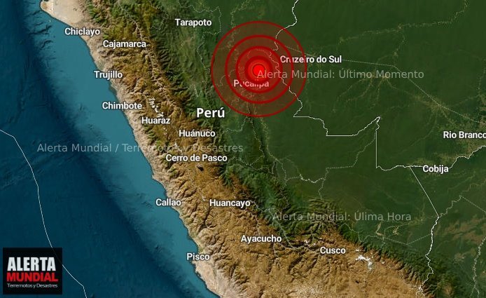 Informe de sismo moderado en Ucayali que se sintió en Lima