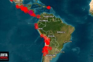 Serie de Sismos Reportados en varios países de Latinoamérica
