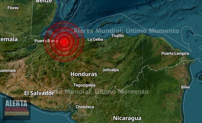 Sismo de mediana magnitud pero muy superficial se registra en San Pedro Sula