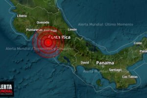 Temblor moderado sacude Puntarenas y sentido hasta San Jose