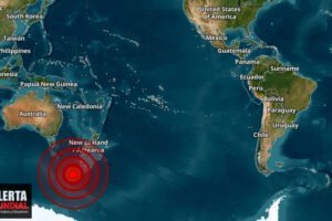Fuerte terremoto se registra en Nueva Zelanda