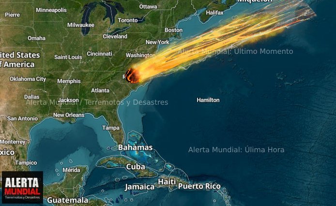 Bola de fuego ilumina el cielo nocturno de Nueva Jersey y Nueva York días después del eclipse y el sismo