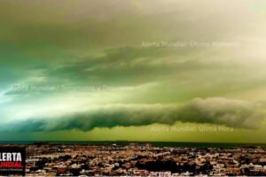 Emiratos Árabes Unidos enfrenta cielo inusualmente verde inundaciones en Dubai por siembra de nubes