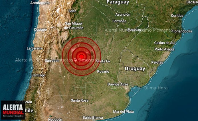 Se movió Córdoba temblor se sintió fuerte en distintos puntos de la provincia