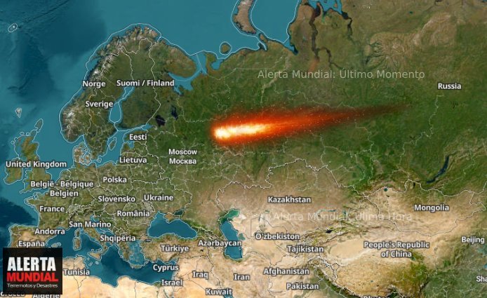 Avistamiento de Misteriosa esfera luminosa en el Sur de Rusia Desata Especulaciones