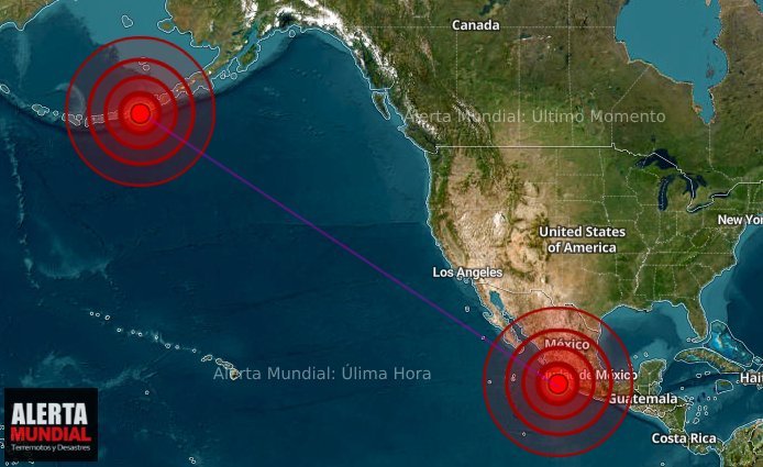 Doble Temblor en América del Norte Sismos en Alaska y Michoacán en Cuestión de Minutos