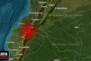 Doble temblor FUERTE! sacude la frontera entre Ecuador y Colombia