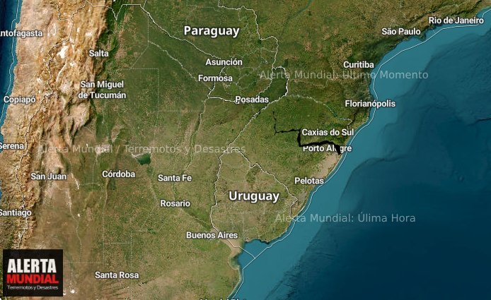 Grandes Grietas Aparecen en Caxias do Sul Se reportan algunos estruendos o temblores de tierra