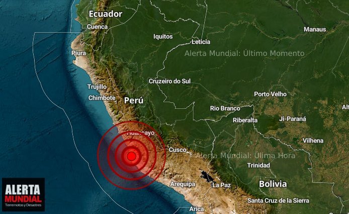 Informe del IGP Cinco Sismos Sacuden Ica FUERTES