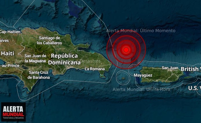 MODERADO sismo sacude Puerto Rico hace poco Sentido FUERTE