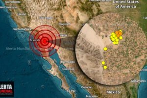 Persiste la Actividad Sísmica en Mexicali 142 Réplicas Registradas Después del Sismo MAYOR