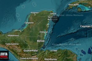 Extraño Fenómeno en el Mar de Cozumel Se Forma un Ojo