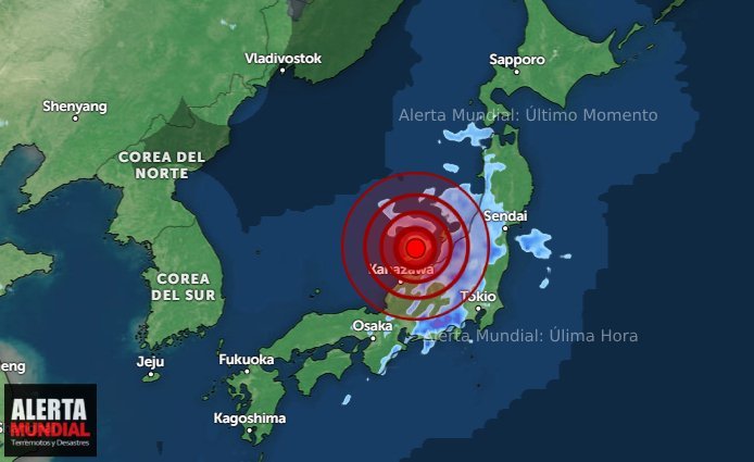 Japón Sacudido por Dos Sismos Un Fuerte Temblor y una Réplica en la Península de Noto