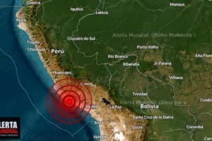 Sismo FUERTE la región de Arequipa con epicentro en el mar cerca de Yauca