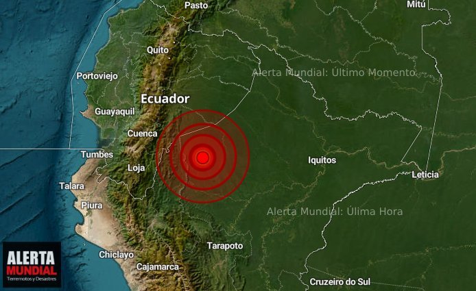 Sismo en el Norte de Perú se Siente en Varias Localidades de Ecuador