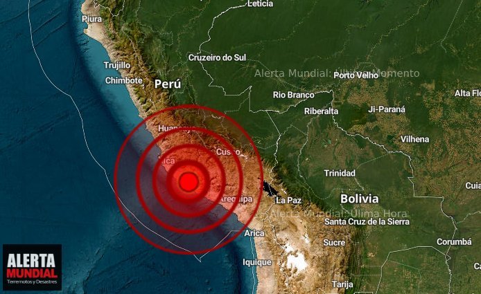 Terremoto de Magnitud 7.0 parte la tierra en Arequipa, Pero, Deja Nueve lesionados y Causa Daños Significativos