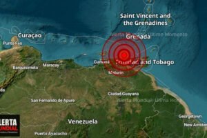 Un potente sismo se percibe en Venezuela hace poco