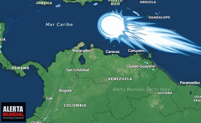 Espectacular Bola de Fuego Cruza el Cielo Venezolano en Zulia y Falcón