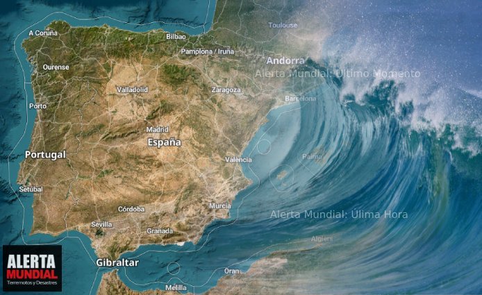 Se confirma la llegada de un tsunami en España 100 de probabilidad