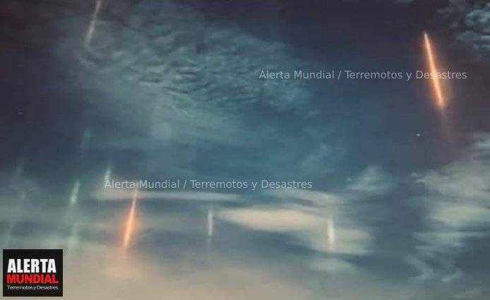 Asombrosos pilares de luz iluminan los cielos de Neuquén durante la madrugada