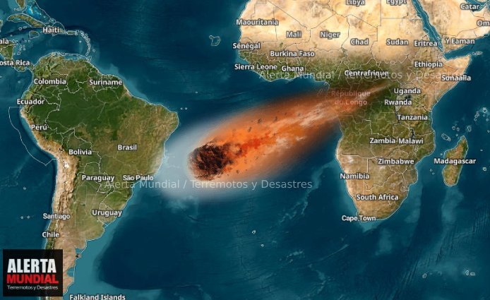Asteroide del Tamaño de un Auto Impacta la Atmósfera y Esparce Fragmentos de Meteorito sobre Sudáfrica