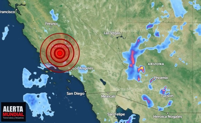 Enjambre Sísmico en California Tras Primer Fuerte Sismo que se Siente en Todo el Sur del Estado