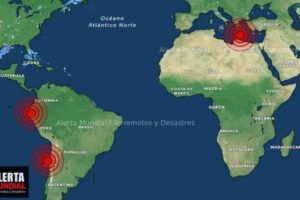 Sismos recientes en cuestión de minutos en Chile, Grecia y la frontera entre Perú y Ecuador
