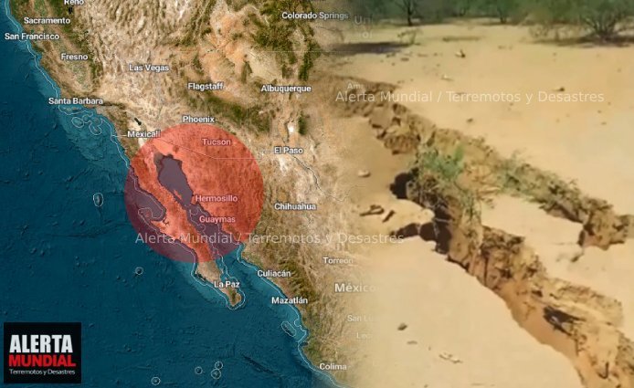 Aparecen enormes Grietas Masivas y se tragan ganados en Hermosillo, Sonora