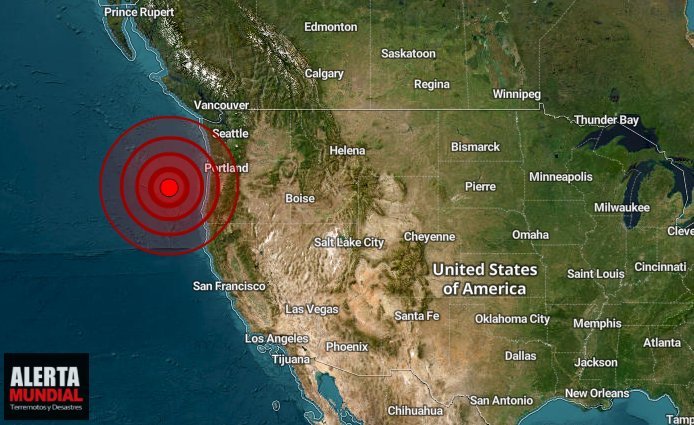 Un potente sismo ​​sacude la costa de Oregón no se espera un tsunami, dicen las autoridades