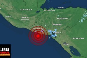 El Salvador despierta con un fuerte sacudón sismo frente a la costa de La Libertad