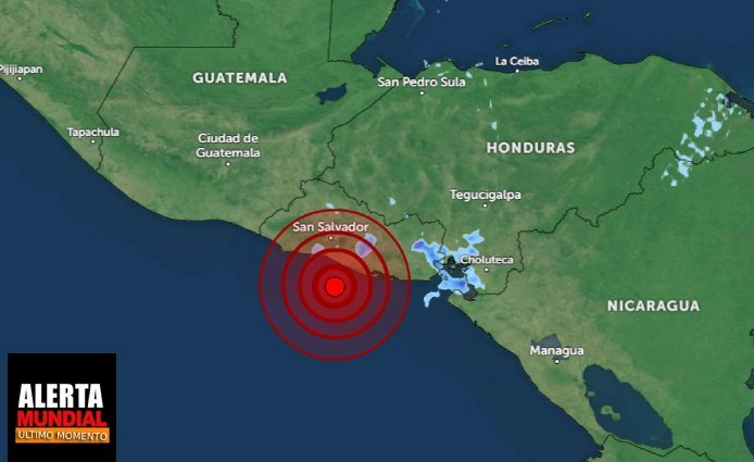 El Salvador despierta con un fuerte sacudón sismo frente a la costa de La Libertad