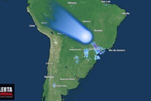 Un destello en el cielo brasileño desconcierta a miles en Rio Grande do Sul
