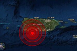 Sismo de magnitud en Sur de Puerto Rico