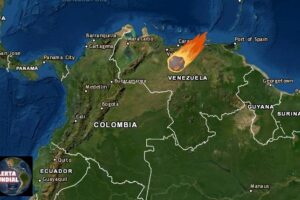 Una Bola de fuego provoca un temblor causando susto entre la población en Venezuela (VIDEOS)