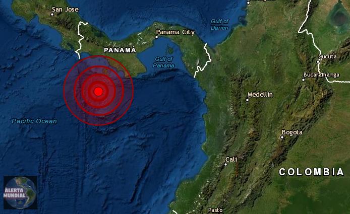 Sismo de magnitud 6.0 sacude el sur de Panamá