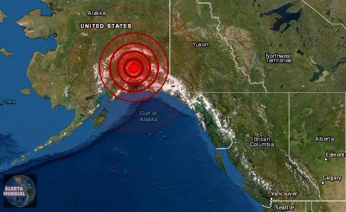 Sismo de magnitud 6.1 sacude el centro sur de Alaska