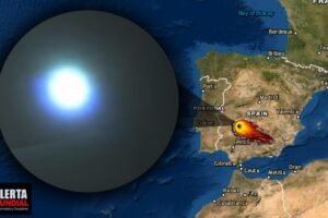 Enorme bola de fuego cruza varias provincias españolas a 76.000 kilómetros por hora