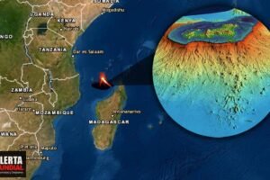 La erupción submarina más grande jamás registrada da a luz a un nuevo volcán masivo cerca de Mayotte